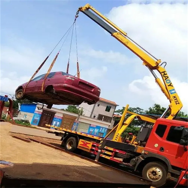 廊坊广阳吊车救援小汽车怎么吊