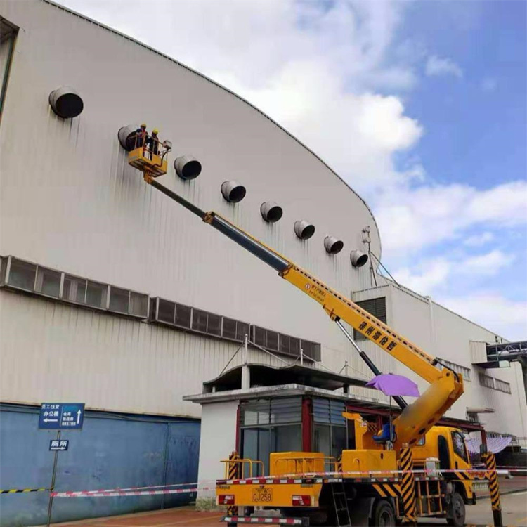 廊坊广阳高空作业车出租服务：专业广告牌安装解决方案