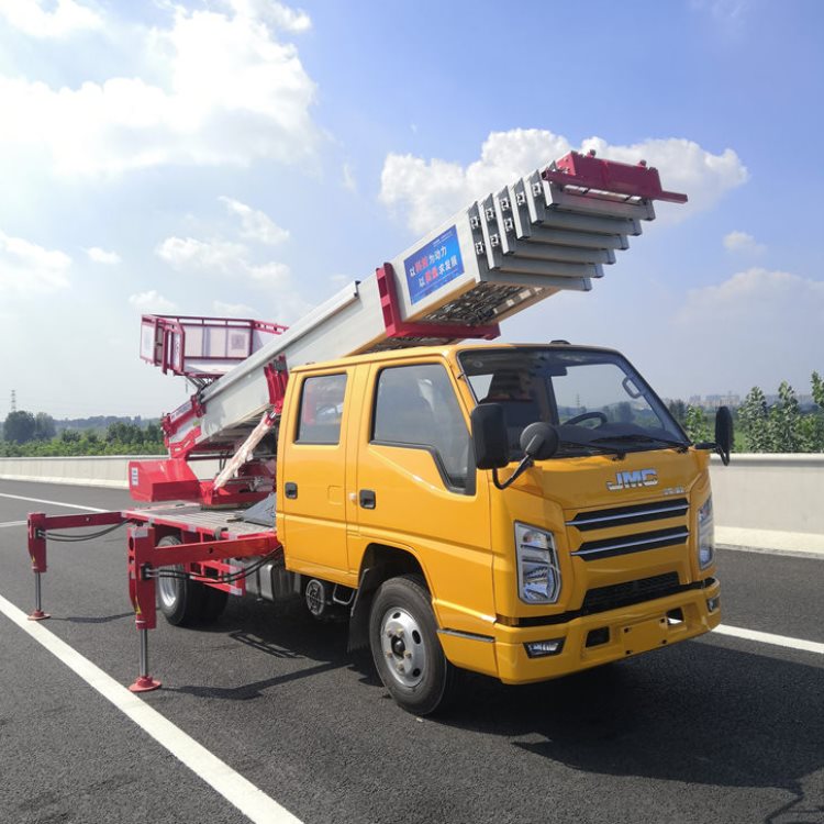 廊坊广阳出租云梯车电话 水泥上楼